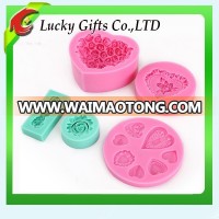 Promotional High Standard FDA Silicone Human Heart Cake Mold